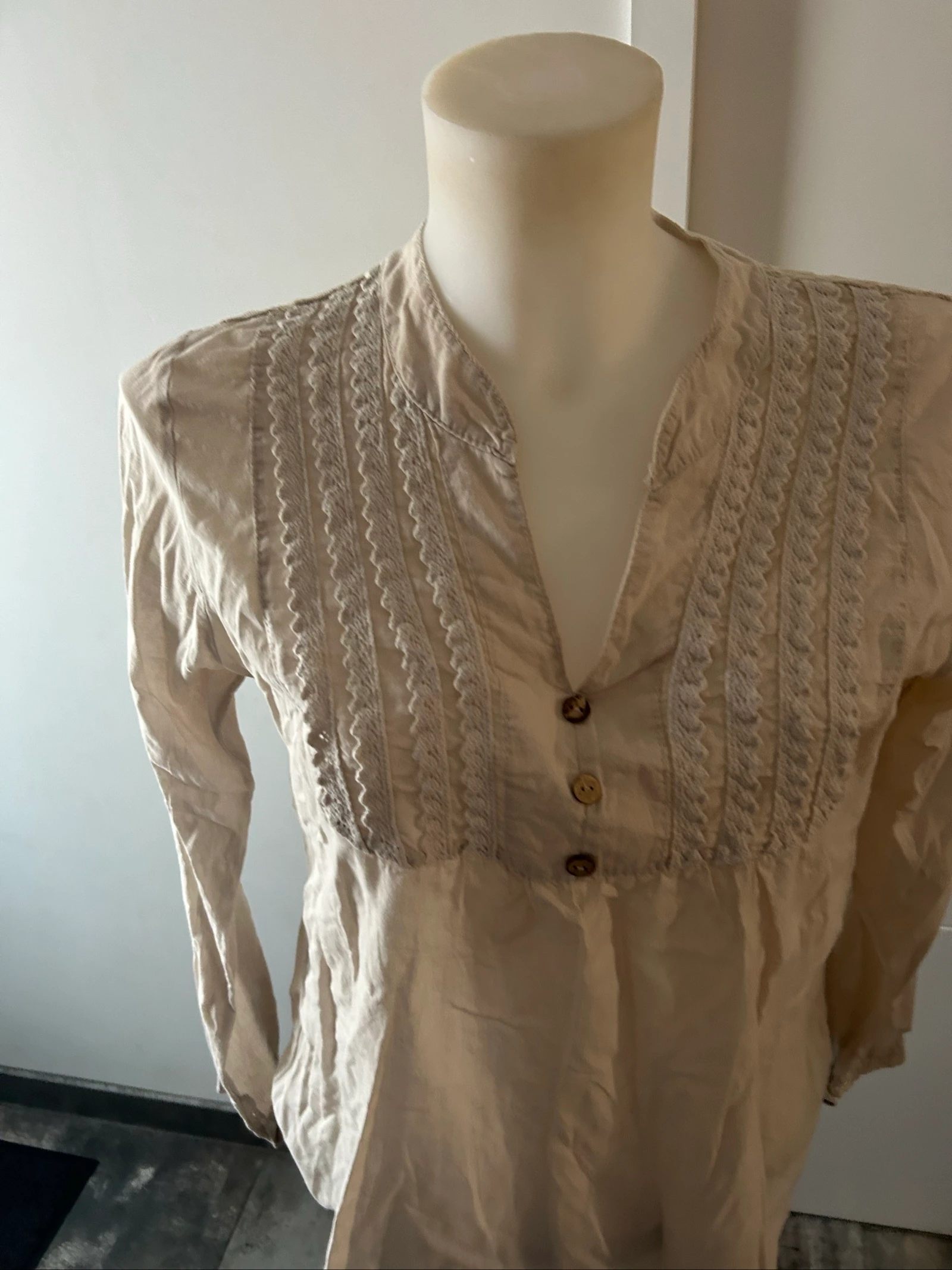 Blouse met lange mouwen – photo 3